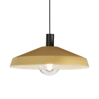 Závesné svietidlo EVELYN LED E27 1x15W, IP20, žltá/biela