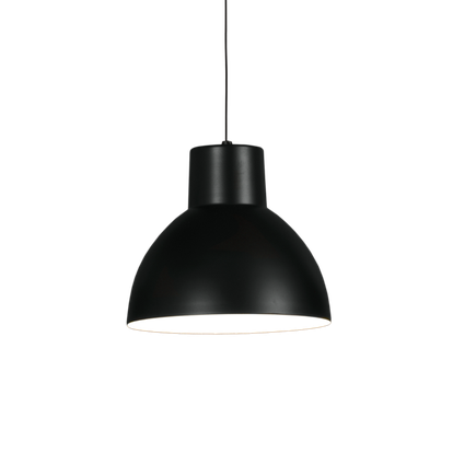 Závesné svietidlo KRABI-S LED E27, 1x15W, IP20, čierna/biela