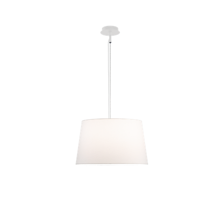 Závesné svietidlo STILO LED E27, 15W, IP20, 42cm, biela