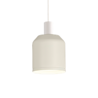 Závesné svietidlo TURKANA LED E27, 1x15W, IP20, biela/biela
