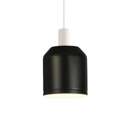 Závesné svietidlo TURKANA LED E27, 1x15W, IP20, čierna/biela