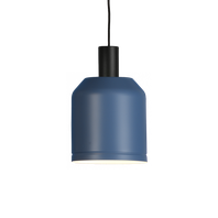 Závesné svietidlo TURKANA  LED E27, 1x15W, IP20, modrá/biela