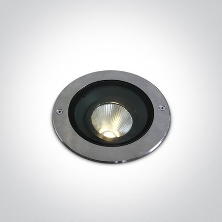 Zemné svietidlo, COB LED, 15W, 3000K, 840lm, 20°, IP67, 230V, stmievateľné, otočné