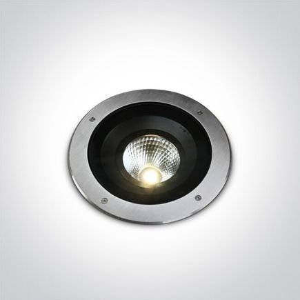 Zemné svietidlo, COB LED, 30W, 3000K, 2000lm, 20°, IP67, 230V, stmievateľné, otočné