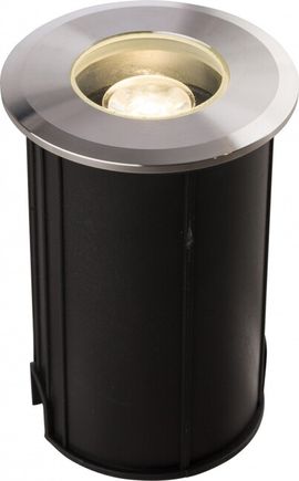 Zemné svietidlo PICCO M LED 1W, 3000K, 52lm, čierna/strieborná