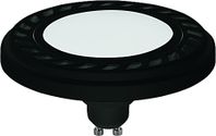 Žiarovka REFLECTOR LED GU10/ES111, 9W, 3000K, 660 lm, čierna