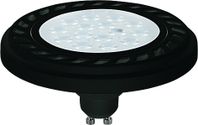 Žiarovka REFLECTOR LED GU10/ES111, 9W, 3000K, 770 lm, čierna