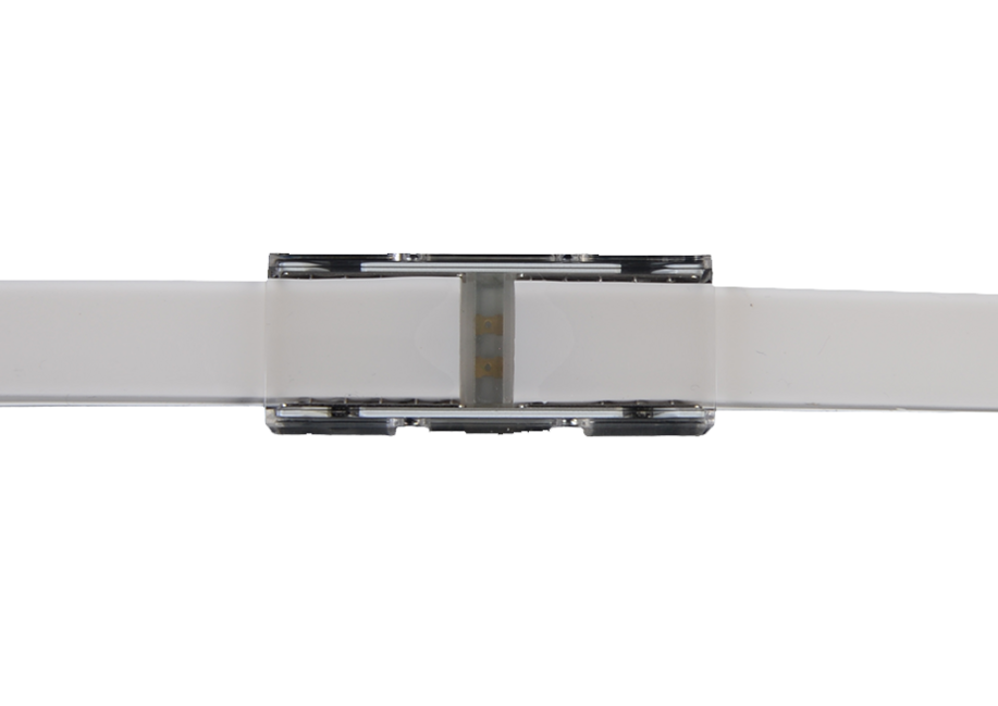 Spojka priama pre LED NeonFlex LC-NFS-1217, IP67, mechanická, iba pre jednofarebné pásy | COLORS