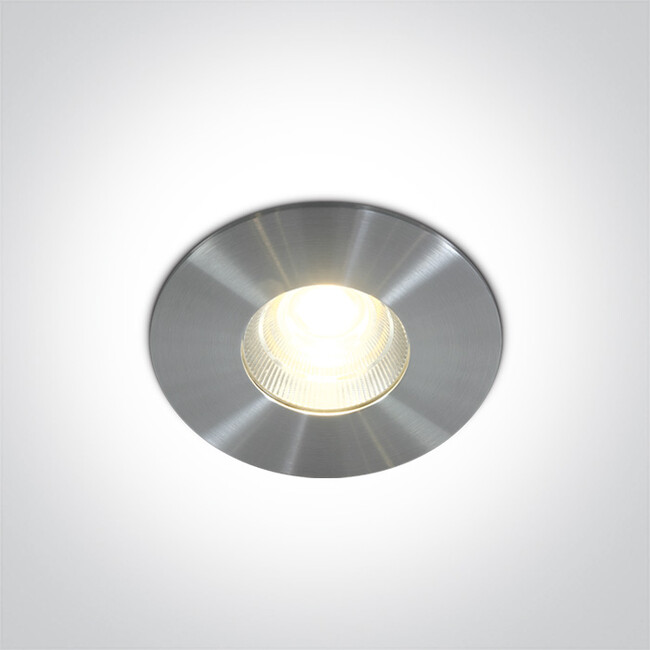 Zápustné svietidlo, LED, 15W, 1000lm, 3000K, 50°, IP54, 230V, hliník | 1-LIGHT